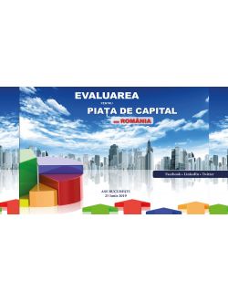 Conferinţa „Evaluarea pentru piaţa de capital din România” - 25 iunie 2019, ASE București